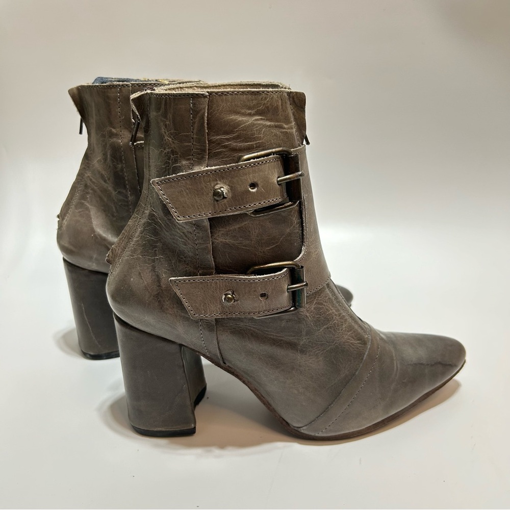 Freebird By Steven Joey Stone Color Boots Nib Sz 8 - image 5